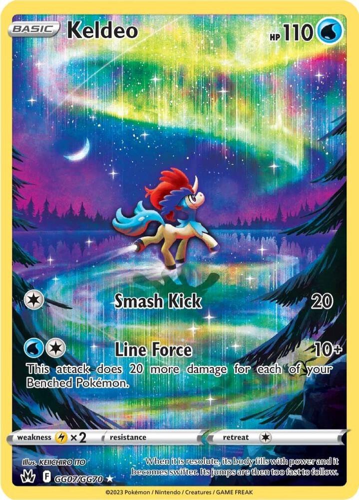 Keldeo (GG07/GG70) - Crown Zenith: Galarian Gallery
