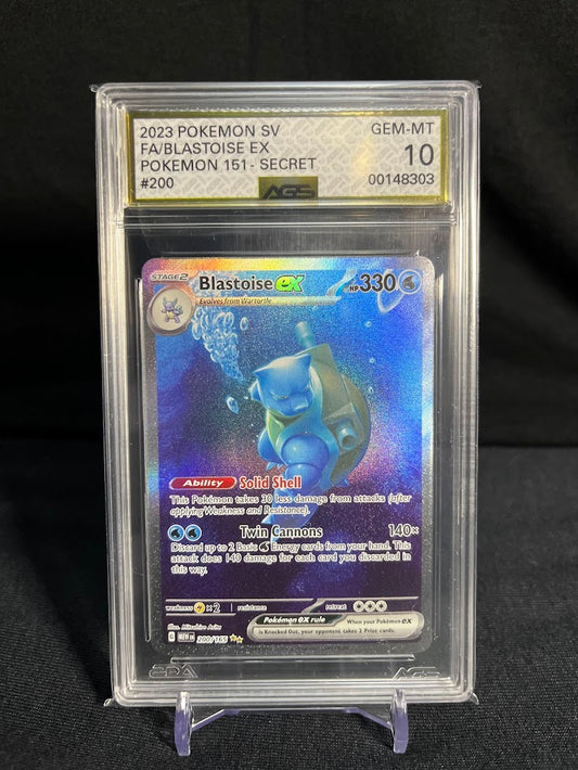Blastoise EX #200 - GEM MINT 10