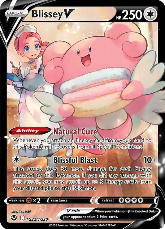 Blissey V (TG22/TG30) - SWSH12: Silver Tempest Trainer Gallery