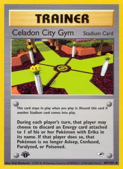 Celadon City Gym - 107/132 - Gym Heroes (G1) - First Edition
