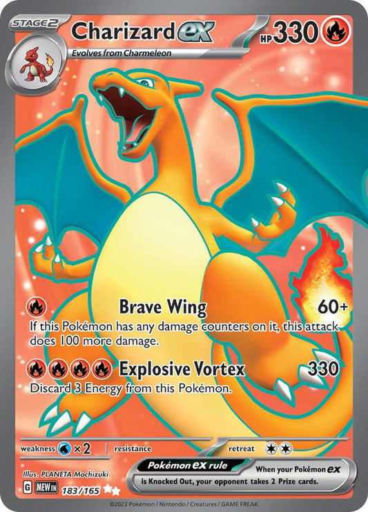 Charizard ex (183/165) - SV: Scarlet & Violet 151 (MEW)