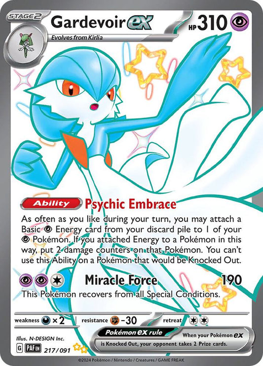 Gardevoir ex (217/091) - SV: Paldean Fates (PAF)