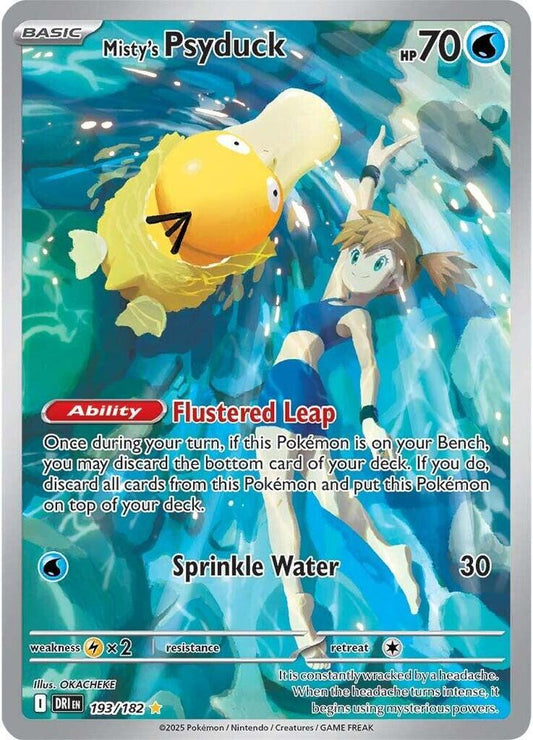 Misty's Psyduck (193/182) - SV10: Destined Rivals