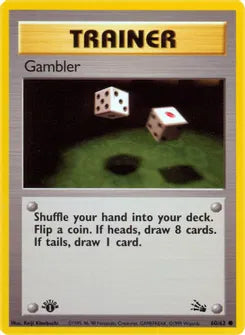 Gambler - 60/62 - Fossil (FO) - First Edition