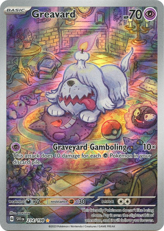 Greavard - 214/198 - SV01: Scarlet & Violet Base Set (SV1)(M/NM)