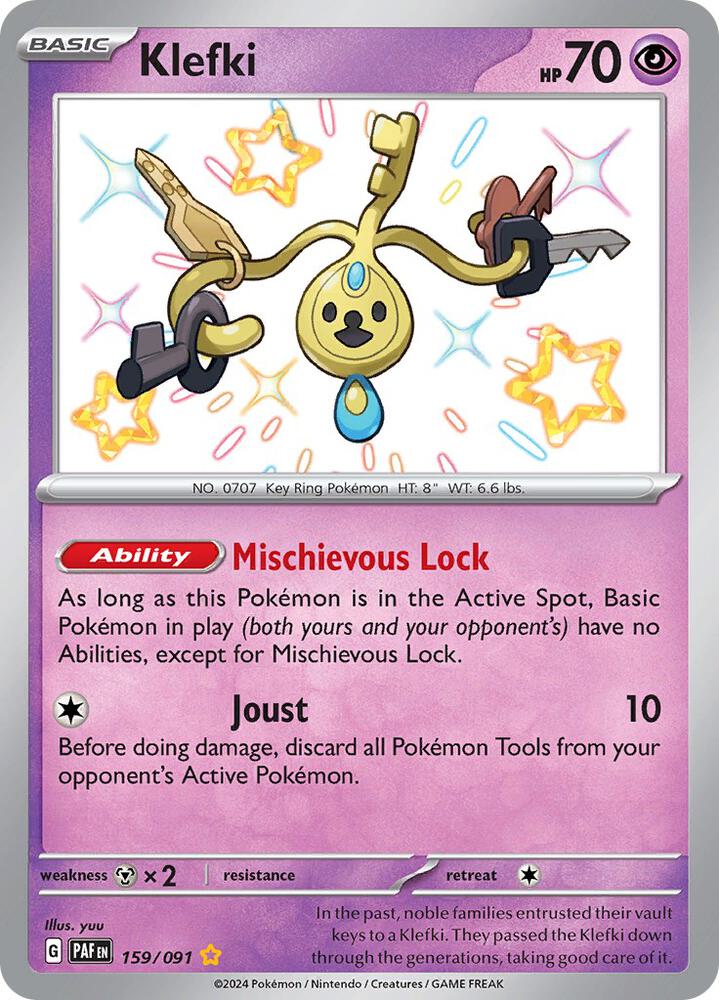 Klefki - SV: Paldean Fates (PAF)(M/NM)