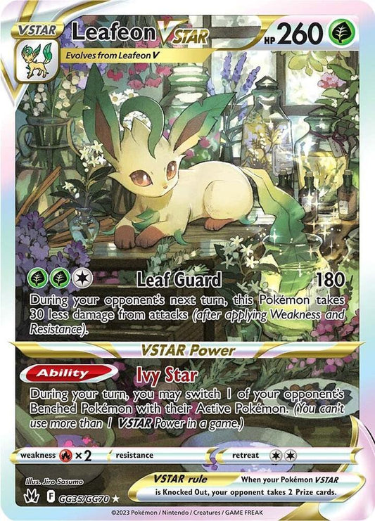 Leafeon VSTAR (GG35/GG70) - Crown Zenith: Galarian Gallery