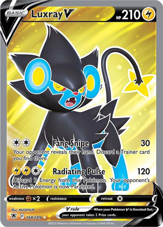 Luxray V (Full Art) - SWSH10: Astral Radiance (SWSH10)(M/NM)