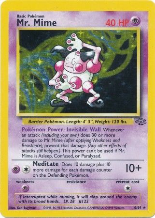 Mr. Mime (6) - Jungle (JU)(M/NM)