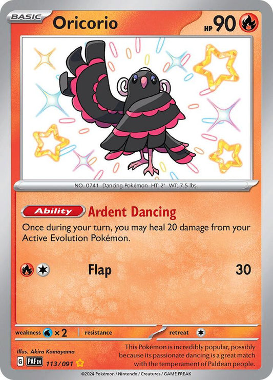 Oricorio - SV: Paldean Fates (PAF)(M/NM)