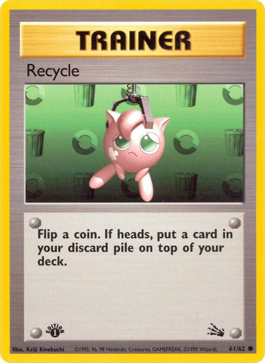 Recycle (61/62) - Fossil (FO) - First Edition