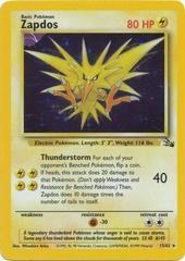 Zapdos (30) - Fossil (Heavily Played)